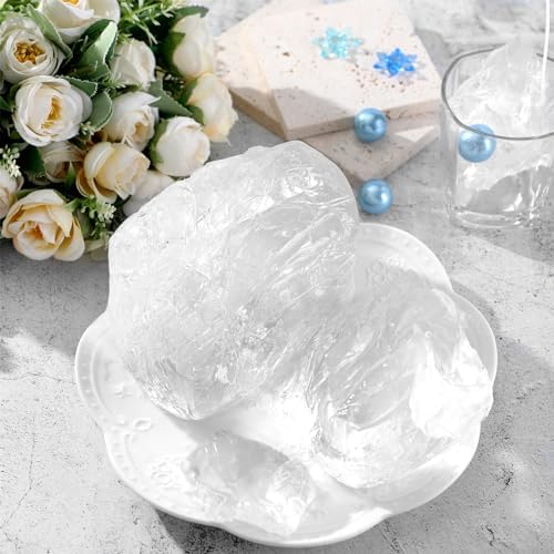 Heigble 3.3 lb Gel Wax for Candle Making Candle Making Kit with 5 Fruit Silicone Molds Wick Stickers and Liquid Dye DIY Clear Jelly Make Candles DIY Supplies for Party Supplies
