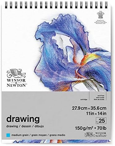 Winsor & Newton Classic Drawing Paper Pad, 11" x 14", 25 Sheets, 150gsm