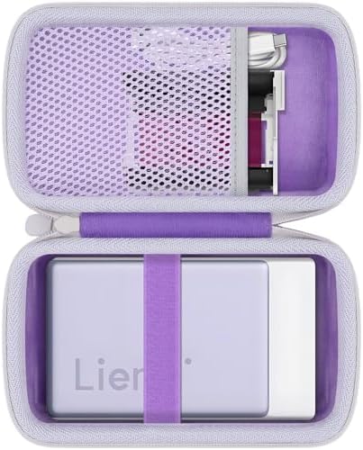 khanka Case for Liene Pearl N200 Pro Portable Photo Printer,Purple