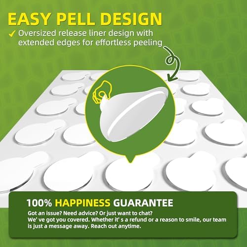 280 Pcs Double Sided Adhesive Dots, 0.79" Clear Removable Sticky Adhesive Mounting Putty, Waterproof No Residue Dots Adhesive Putty for Poster Picture Festival Decoration Museum