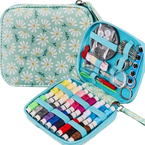 Bobode Printing Sewing Kit Travel Basic Sewing Kit for Adults,