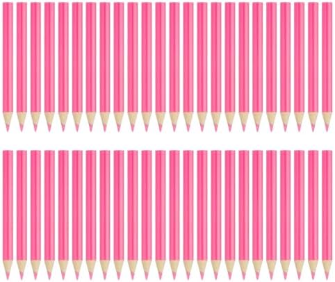 PATIKIL Pink Colored Pencils Set,48 Pcs Oil Color Pencils Wooden