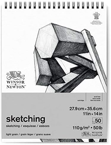 Winsor & Newton Classic Sketching Paper Pad, 11" x 14", 50 Sheets, 110gsm