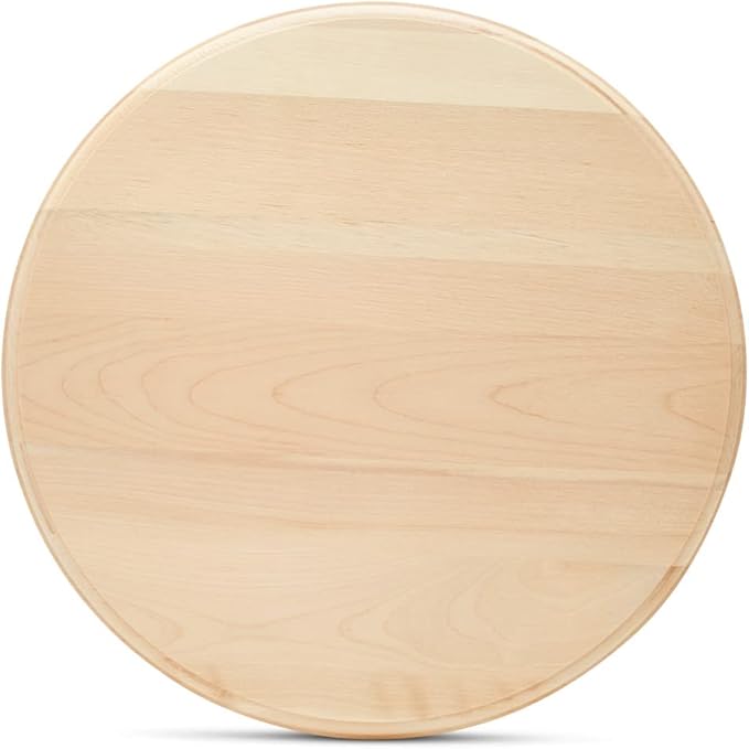 Unfinished Wooden Circles 12 inch, Pack of 1 Round Wood Plaques, Unfinished Wood Circles for Crafts, Wooden Coasters, Charcuterie Board by Woodpeckers