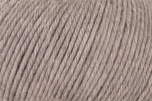 100% Baby Alpaca Yarn for Knitting & Crocheting - Set of 3 Skeins of Premium Yarn DK - Lightweight, Hypoallergenic & Thermal Peru Made - Ideal for Delicate Projects (M032 - Warm Grey)