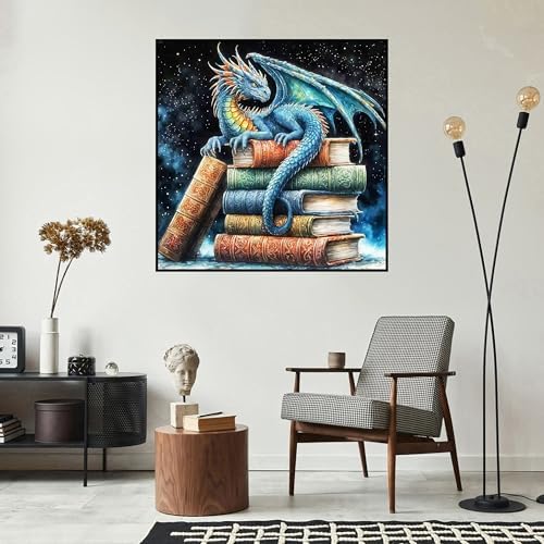 Dragon Diamond Art Kits for Adults,Diamond Painting Kits for Beginner
