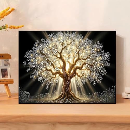 mrpwnle Diamond Art Kits for Adults Tree of Life Diamond Painting Kits