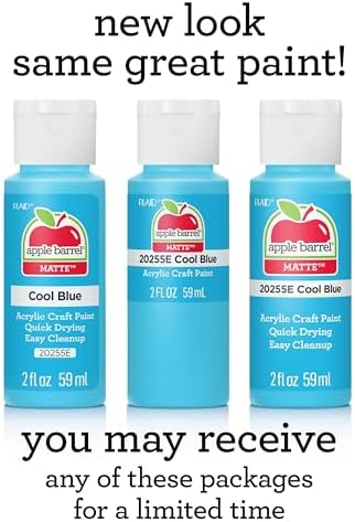 Apple Barrel, Fruity Fusion 16 Piece Paint Set, Perfect for DIY Arts and Crafts Projects