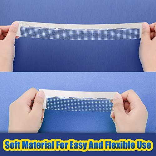 Outus 3 Pcs Stainless Diamond Painting Ruler, Steel 5d Drawing Mesh Ruler