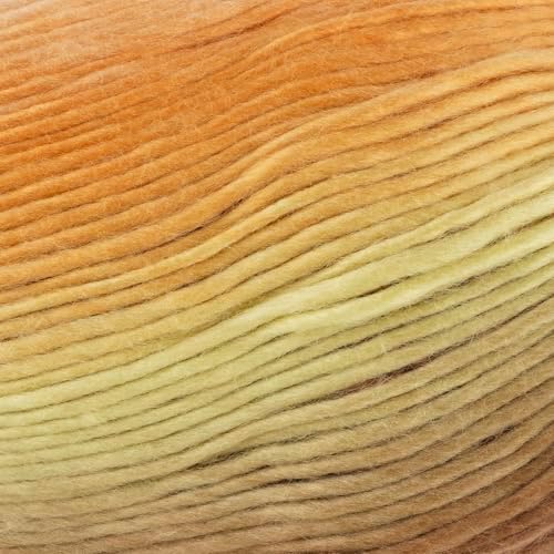 Loops & Threads Facets Yarn - Yarn for Knitting, Crochet, Weaving, and Arts & Crafts - Ember, Acrylic, 3.5 oz