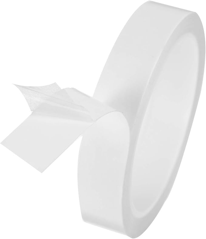 Chuangdi 8 Rolls Double Sided Tapes for Arts, Crafts Photography, Scrapbooking Gift Wrapping Adhesive Sticky Tape Card Making Paper DIY Office Supplies, Each Roll 25 Yards Long (5 Sizes)