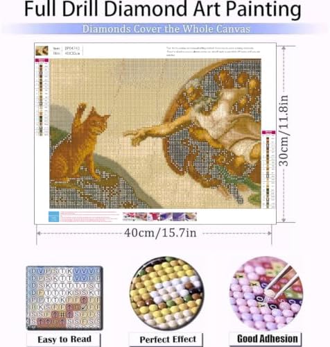 God and Cat Diamond Art Kits for Adult diamond painting kits for adults