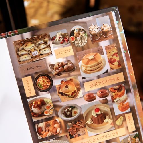800 Pcs Japanese Manga Sticker Book, Vintage Aesthetic Stickers for Journaling, 45 Sheets Pre-Cut Japanese Sticker Book for Adults, Scrapbook & Planner Stickers for DIY Crafts (Four Seasons)