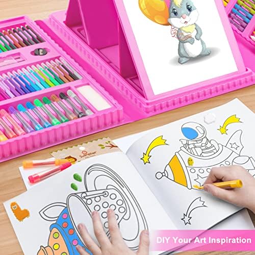 Art Supplies, 272 Pack Art Set Crafts Drawing Kit for Kids Girls Boys Teens