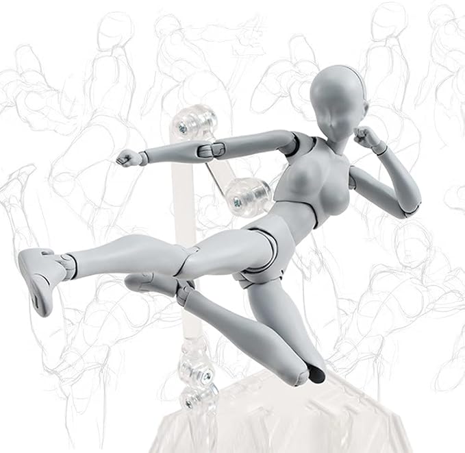Artists Manikin Art Mannequin Figures, Drawing Figure Model for Sketching,Painting,Action Figures