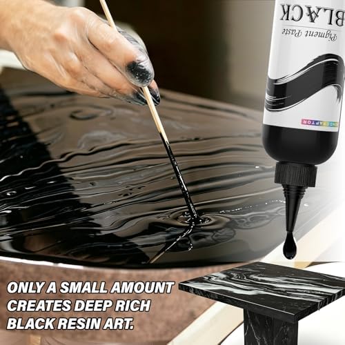 Bond Craftor Black Epoxy Resin Pigment Paste, 150ml High Concentrated Dye
