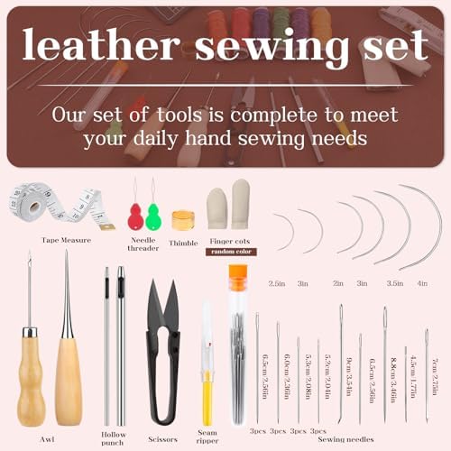 Leather Sewing Kit Upholstery Repair Kit Leather Stitching Kit