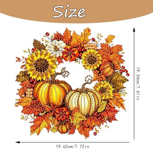 AIBOERL Diamond Art Kits for Adults, Halloween Acrylic Hanging Suncatcher