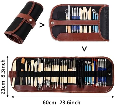 S & E TEACHER'S EDITION 43 Pcs Pottery & Clay Sculpting Tool