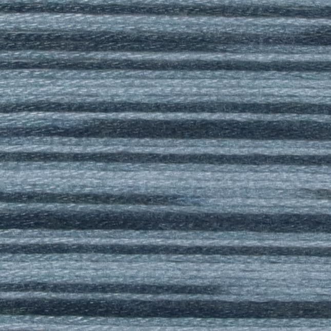 KCS Big skeins of 25 Meters Size 25 Color Variegated Cross Stitch Stranded Threads,6 skeins,53