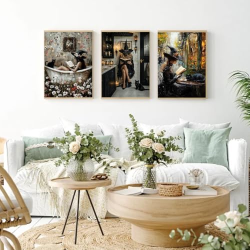 3 Park Witch Diamond Art Kits for Adult diamond painting kits for adults
