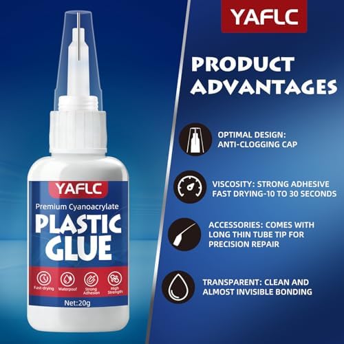 Plastic Glue, Super Glue for Plastic Models 40g