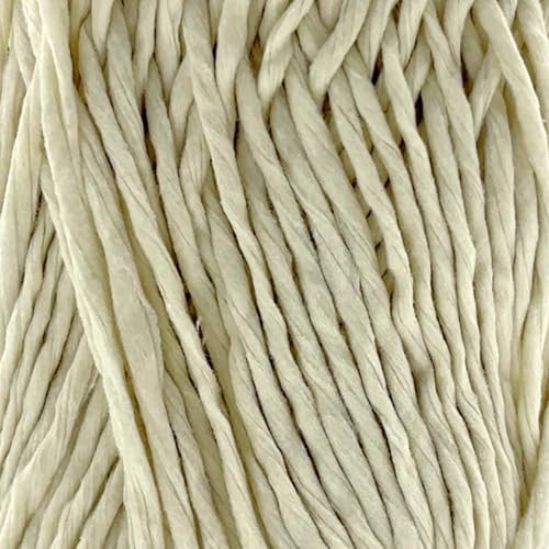 S Sensy Softee Raffia - Polyester Raffia Yarn 10 Skeins Ecru 109 Yards 4 oz