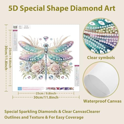 Special Shape Diamond Art Painting Kits for Adults Beginners
