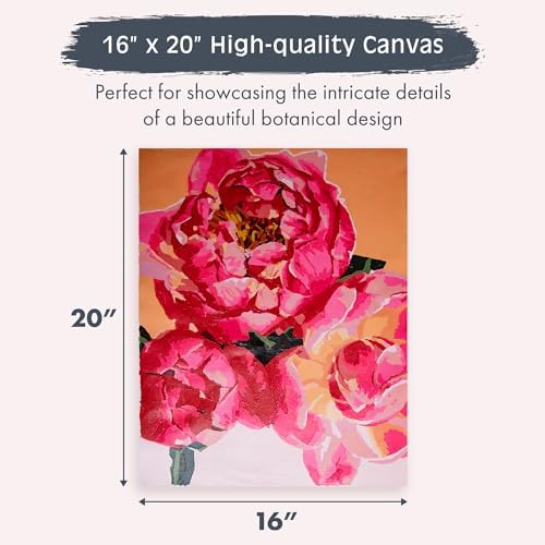Pink Picasso Paint by Number Kit, for Adults & Teens,16x20, Petal Power