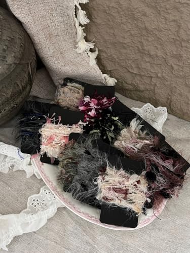 [Grab Bag] 10 Pcs 2～3 Yard Artisanal Style Fancy Yarn Original Blended