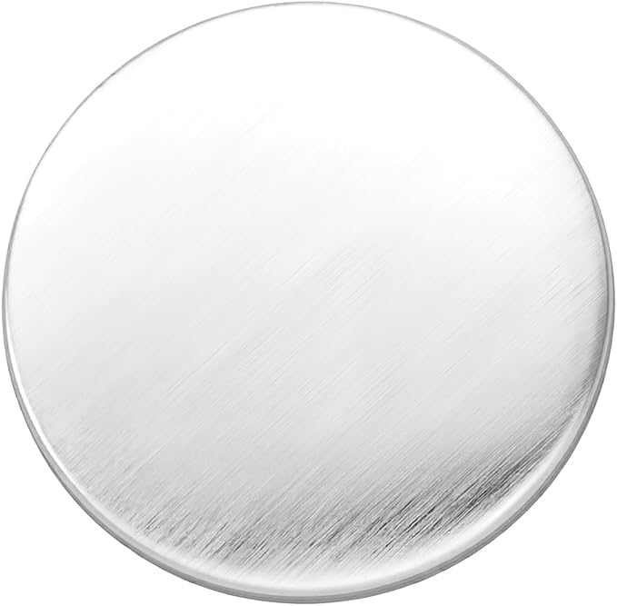 VEVOR Button Maker Supplies 50 Sets 1 in / 25 mm Refrigerator Magnets, Button Parts with Magnetic Backs, Metal Shells, Clear Mylar Films, and Blank Circle Papers, for Home DIY and Kitchen Decor