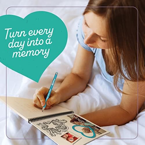 DIY Journal Kit for Girls - Gift for 8-14 Year Old Girl - Crafts for Teen | Cool Birthday Gifts Ideas for Teens - Fun, Cute Art & Crafts Kits for Tween Teenage Kids- Scrapbook & Diary Supplies Toy Set