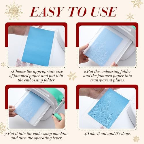1 Pcs Geiseralie Embossing Folders for Card Making,Christmas Tree