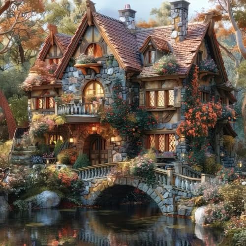 countryside Diamond Art Kits for Adult Diamond Painting Kit for Beginner