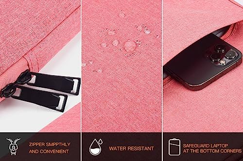 Portable Drawing Tablet Sleeve Protective Carrying Case for XP-Pen Artist13.3 Pro 13.3 Inch/ Artist12/ Artist Pro 14,Pink