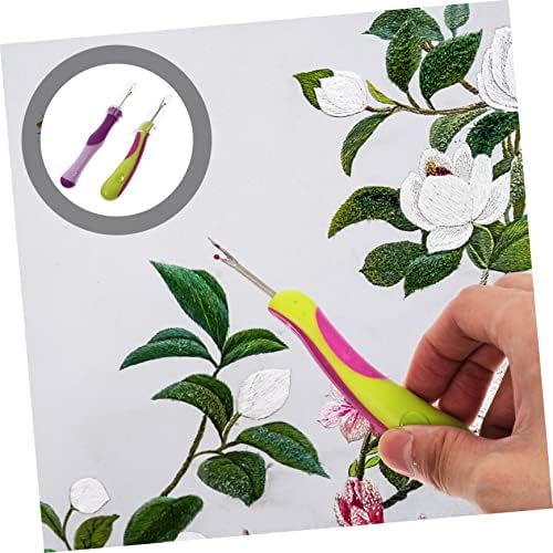 2pcs Ergonomic Seam Kit Remover and Thread Cutter for Easy Sewing and Crafting Comfortable Grip for Tailoring and Embroidery Projects