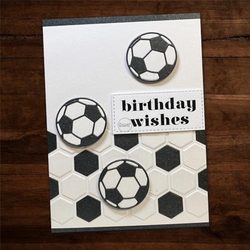 Rounded Basketball Football Metal Cutting Dies for Card Making