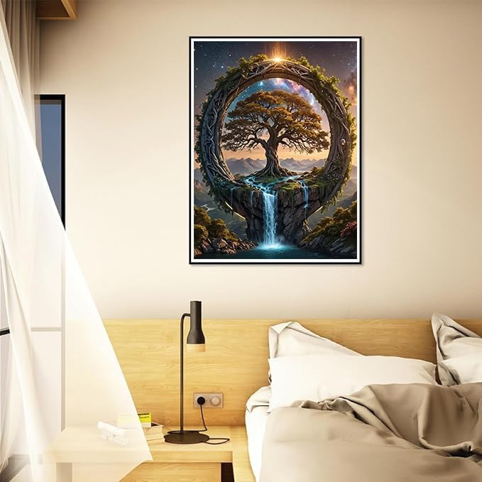 Xylogist Tree of Life Diamond Art Kits for Adults 12X16Inch
