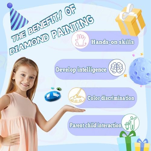 DOZEEZOP 3-Pack Diamond Art Kit for Adults, 5D Diamond Painting 12x16 Inch | Cat pictures, Full Round Drills, Home Wall & Shelf Decor, Beginner-Friendly DIY Craft, Stress Relief, All-Occasion Gift