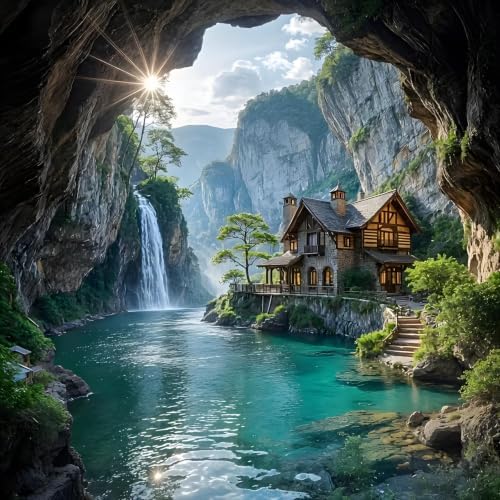 scenery Diamond Art Kits for Adult Diamond Painting Kit for Beginner