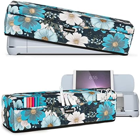 AMOIGEE Dust Cover with Pockets for Cricut Accessories, Supplies and tools