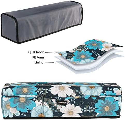 AMOIGEE Dust Cover with Pockets for Cricut Accessories, Supplies and tools