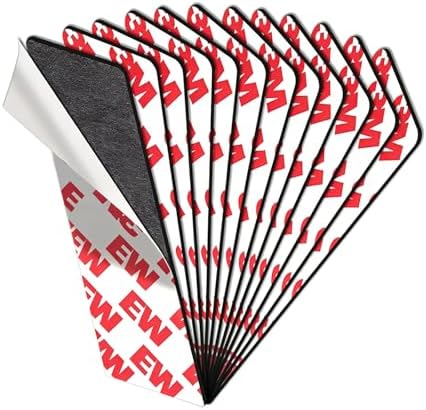 Magnetic Tape 1x3 Inch 12 Pack, Strong Adhesive Magnets for Crafts