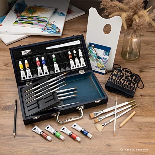 Royal & Langnickel RSET-ACRY2000 Gold Acrylic Painting Box Set