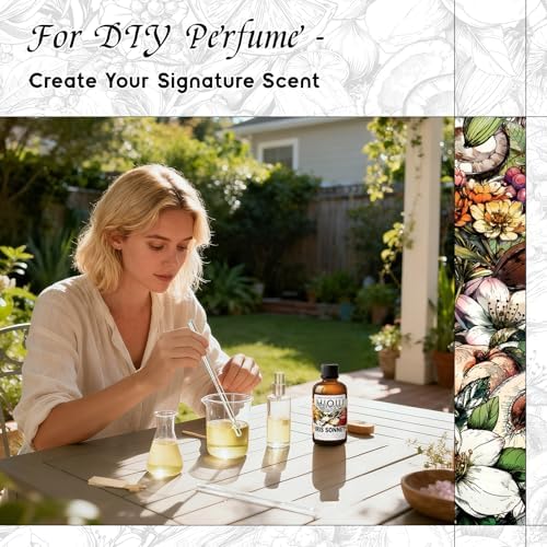 HIQILI Iris Sonnet Fragrance Oil for Diffuser, Balm & Linen Spray Making