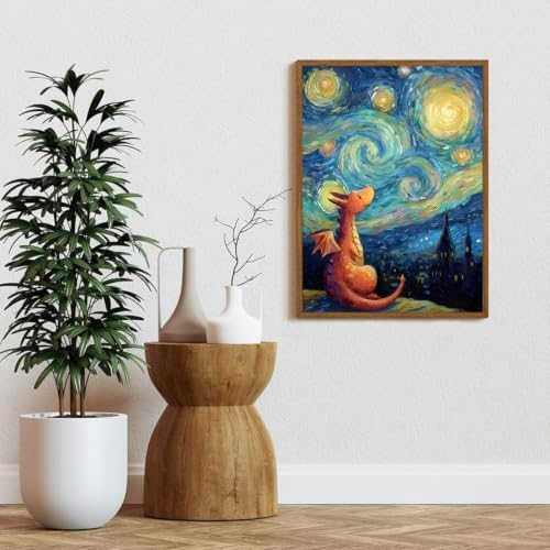 Starry Sky Diamond Art Kits for Adult Diamond Painting Kit for Beginner