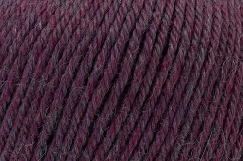 100% Baby Alpaca Yarn for Knitting & Crocheting - Set of 3 Skeins of Premium Yarn DK - Lightweight, Hypoallergenic & Thermal Peru Made - Ideal for Delicate Projects (M044 - Dark Fuchsia)