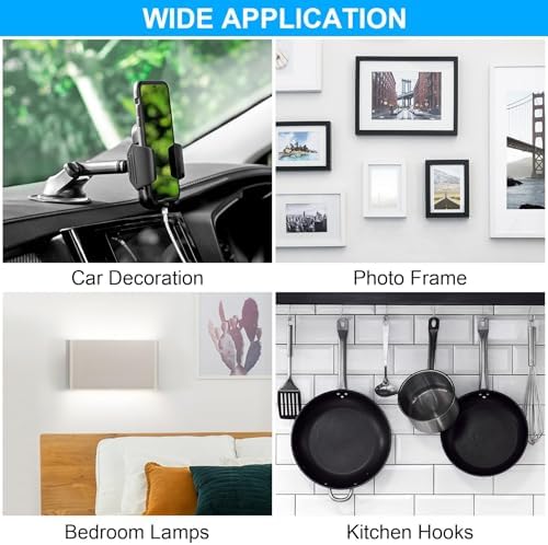 Double Sided Foam Tape 1.18In x 33FT 2 Pack, Mounting Tape Heavy Duty, Strong Adhesive Weatherproof Seal Strips for DIY Craft Picture Poster, Car & Gap Filling Mountings, Home Office Decor (White)