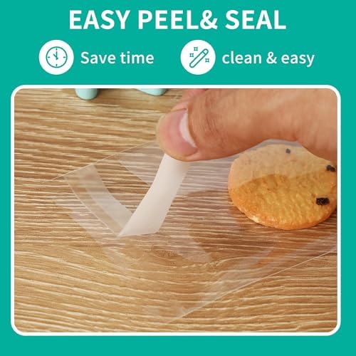 iMailer - 100 Pcs - 3" x 5" Clear Small Cellophane Bags - Self Sealing Cello Plastic Bags for Bakery, Cookies, Photo, Jewelry, Party Favors (Pack of 2)