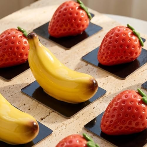 Strawberry Silicone Cake Molds for Mousse, Chocolate, Candy Baking